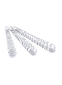 50-Piece Binding Combs 35mm White