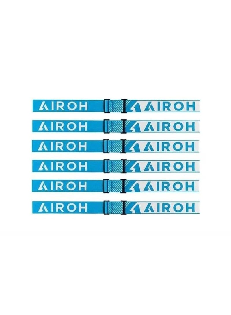 Airoh Strap Xr1 Azure White - Image 1