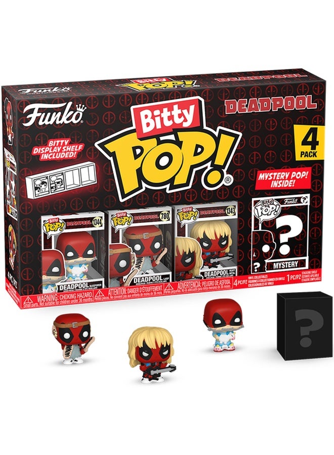 Funko Bitty Pop! Marvel: Deadpool - Sleepover 4PK