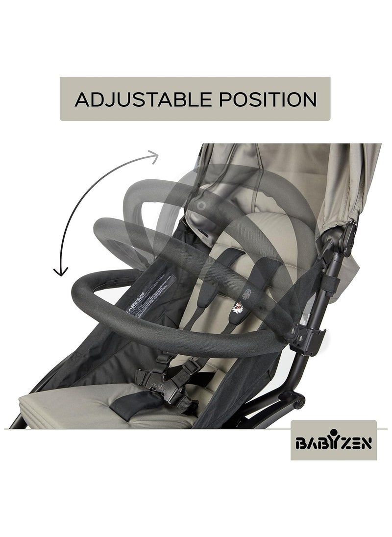 Neutral - Stroller Bar for Babyzen YoYo and Yoyo+ Armrest, Handle, Bumper and Crossbar - PU Leather - by Neutral - Image 1