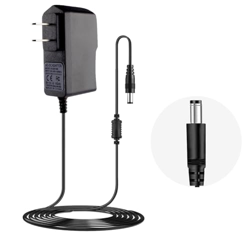 Rockhouse مزود طاقة Rockhouse 9V DC 500mA سالب مركزي لدواسات الجيتار 9 فولت محول طاقة AC DC لدواسات Behringer Boss Zoom 1 Spot - Image 1