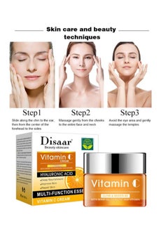 Disaar Face Care Vitamin C Hyaluronic Acid Whitening Cream 50ml - pzsku/Z9FCFFFD0DCF3BABC116BZ/45/_/1723573818/990ccadd-6027-4aaa-ae0d-a52b19b54a2d