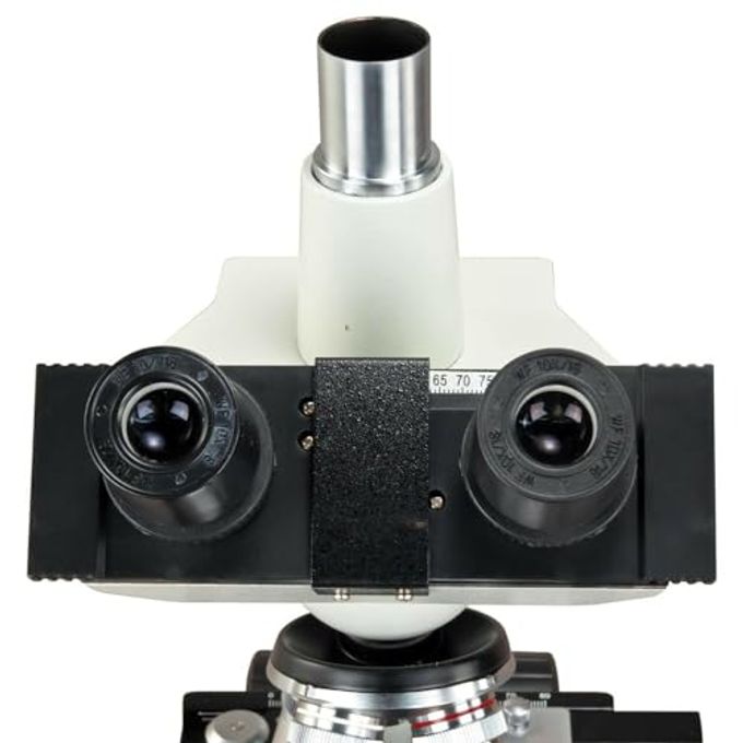 AmScope Omax 40X-2500X Led Digital Trinocular Lab Compound Microscope With 5Mp Camera And Mechanical Stage M83Ez-C50S - Image 3