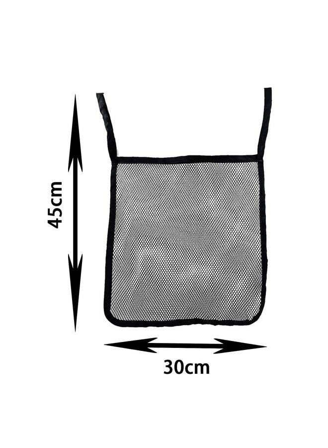 Dogxiong 2 Pack Portable Stroller Hanging Bag, Baby Stroller Organizer, Multifunctional Large Capacity Storage Container Bag for Diaper Bottle Toy, Stroller Hanging Storage Net Bag - Image 1