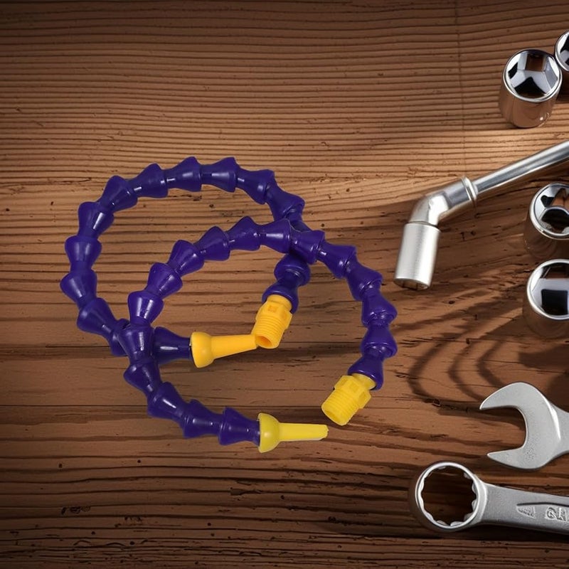 2PCS Flexible Coolant Hose Adjustable Plastic Water Cooling Tube for Lathe Machine Tools - Image 5