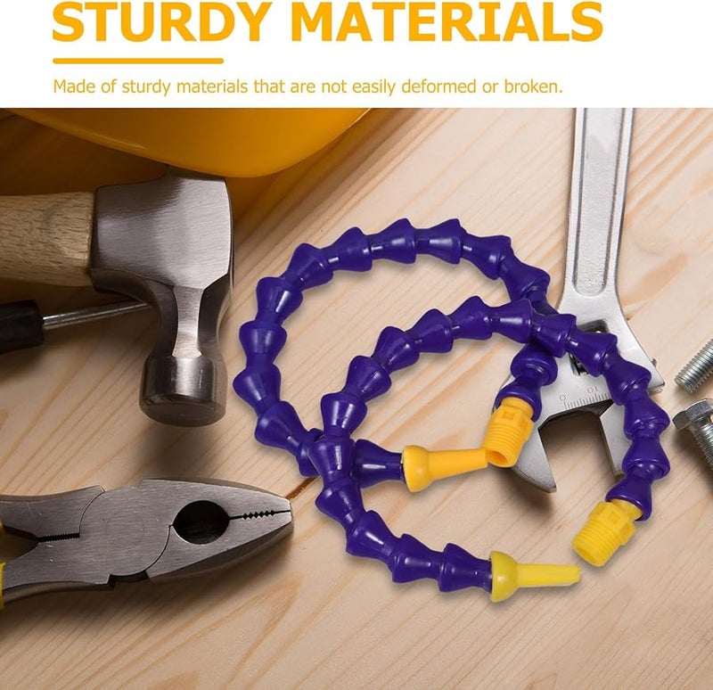 2PCS Flexible Coolant Hose Adjustable Plastic Water Cooling Tube for Lathe Machine Tools - Image 4