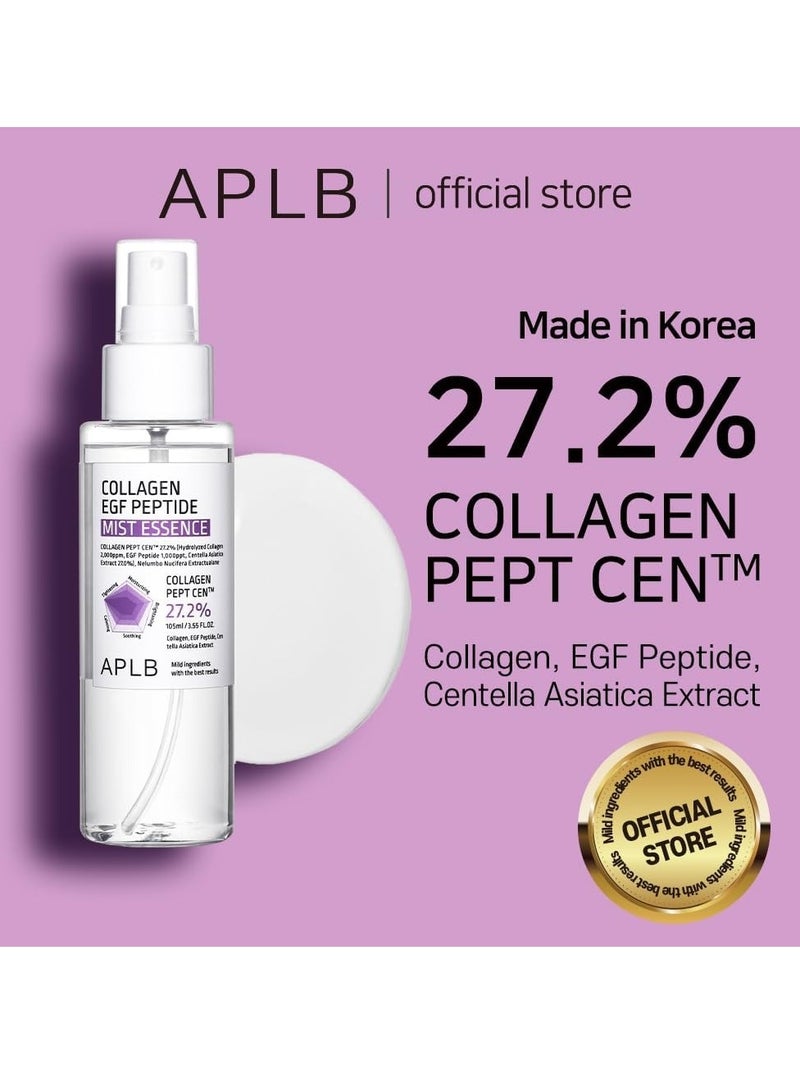 ايه بي ال بي رذاذ ببتيد الكولاجين إي جي إف، خلاصة كولاجين بيبت سين™ 27.2%، 3.55 أونصة سائلة/عناية بالبشرة الكورية، عناية بالمرونة، ترطيب متجدد، تنشيط من أجل بشرة لطيفة وتحسين ملمسها - Image 2