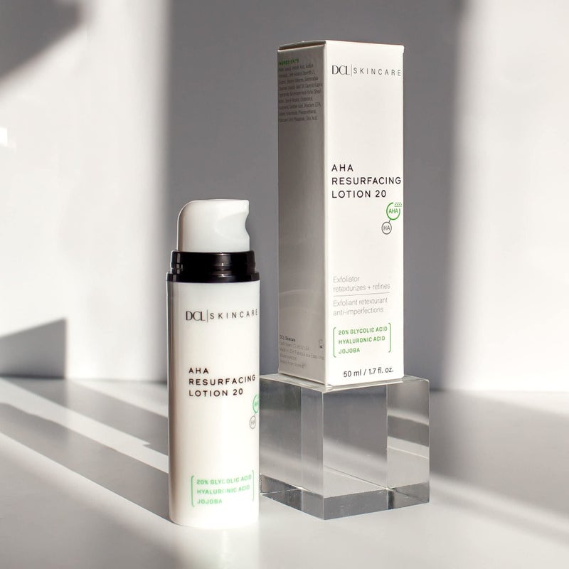 DCL Skincare AHA Resurfacing Lotion 20 with 20% Glycolic Acid, 1.7 Fl oz - Image 5