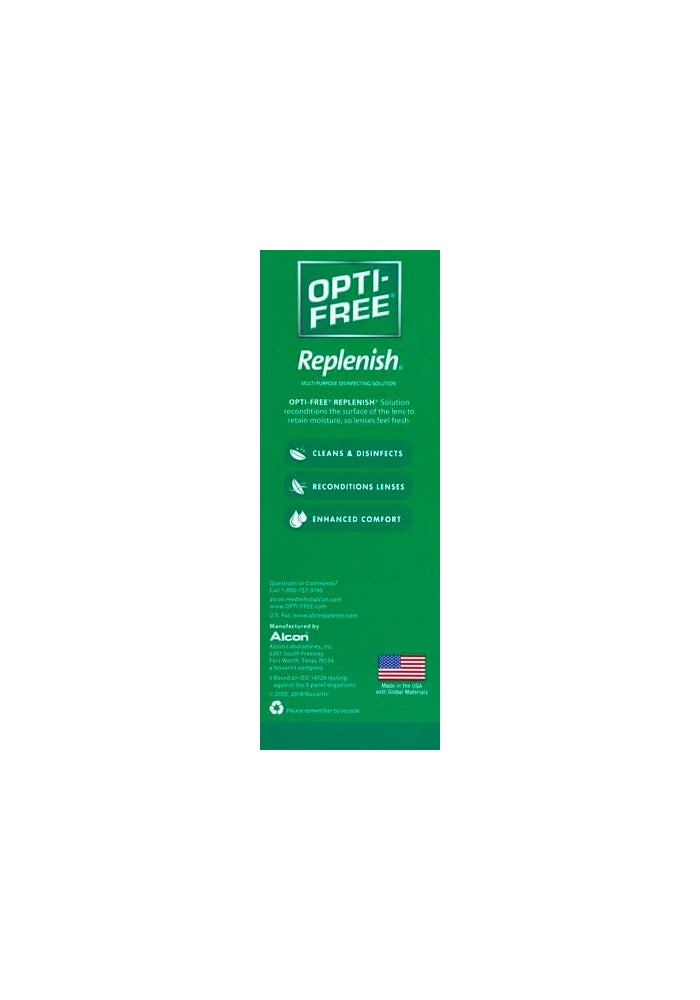 Opti-Free Replenish Multi-Purpose Disinfecting Solution - 10 Ounce - Image 3