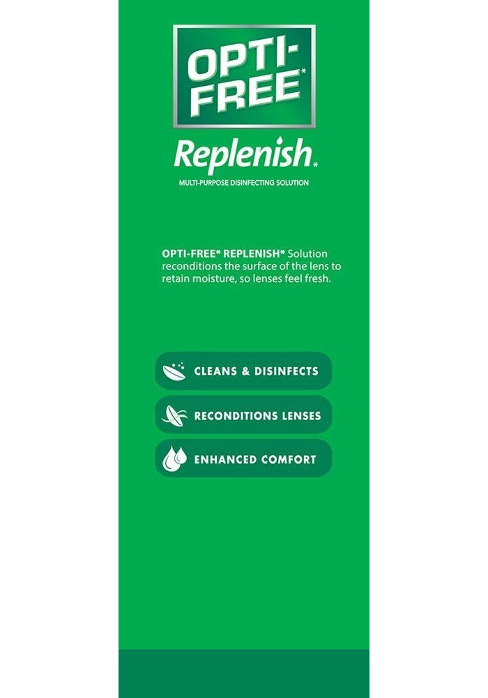 Opti-Free Replenish Multi-Purpose Disinfecting Solution - 10 Ounce - Image 5