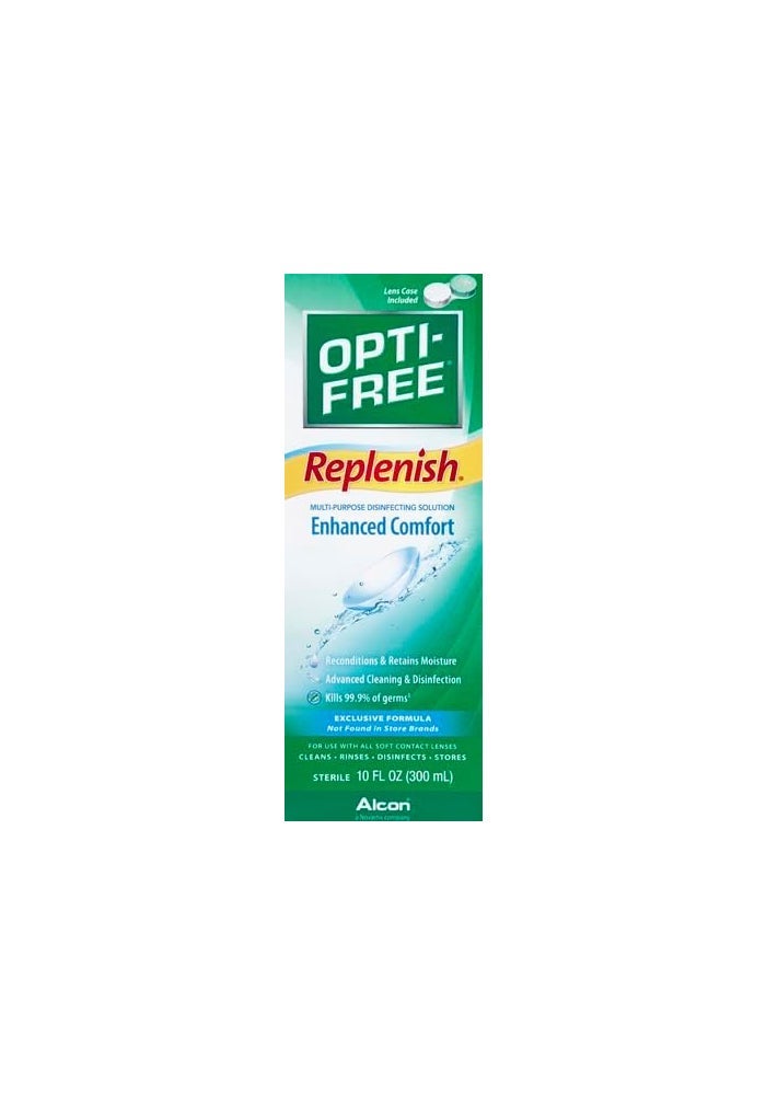 Opti-Free Replenish Multi-Purpose Disinfecting Solution - 10 Ounce - Image 2