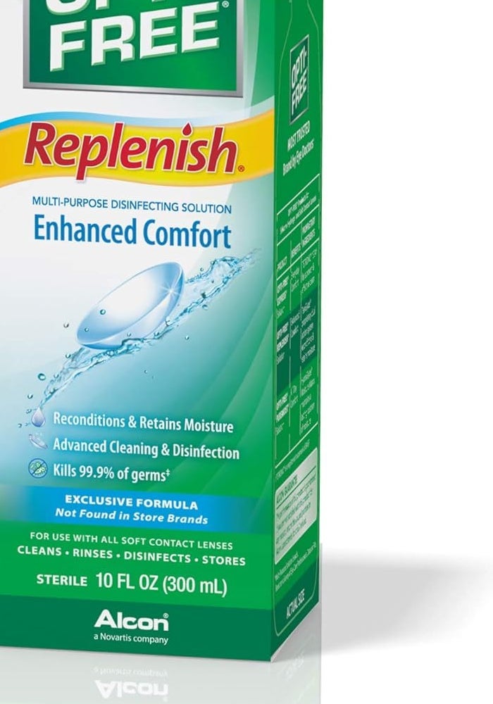 Opti-Free Replenish Multi-Purpose Disinfecting Solution - 10 Ounce - Image 4