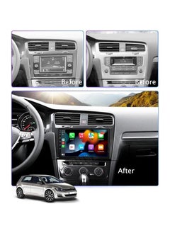 SHEZA STAR Android Car Stereo for Volkswagen Golf 7 MK7 VII 2013 2014 2015 2016 6GB RAM 128GB ROM 10 Inch Support SIM Card, Apple Carplay, MirrorLink WiFi BT, IPS Touch Screen with AHD Camera Included  - Image 2