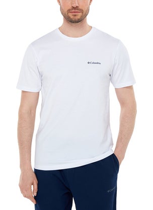 Columbia CS0282 Csc M Basic Sm Logo Brushed Men's T-Shirt 9110151  - Image 4