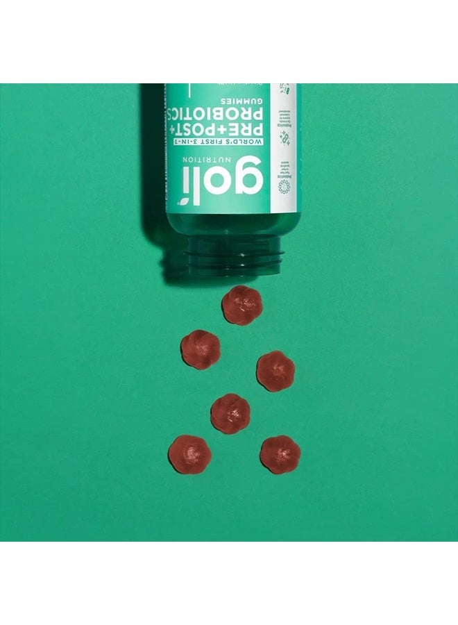 Goli جولاي بروبيوتيكز قبل وبعد جوميز 60 قطعة/180 جرام - Image 5