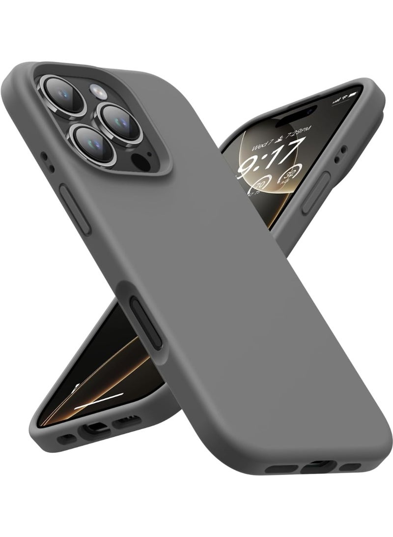 iPhone 16 Pro Max Case Cover Soft Gel Rubber Shockproof Case with Microfiber Lining Cover For iPhone 16 Pro Max 6.9-inch - Image 1