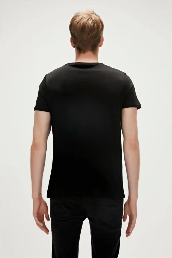 Bad Bear Persona Men's T-Shirt Black 23.01.07.013 Black