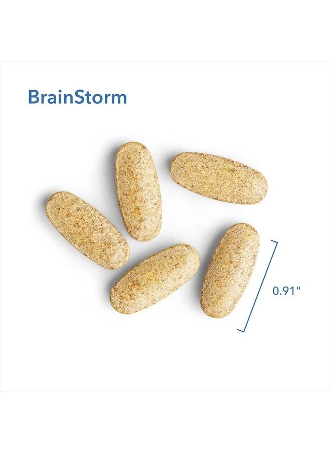 Allergy Research Group - Brainstorm - Brain Support, Neurotransmitter, Nootropics - 60 Tablets - Image 1