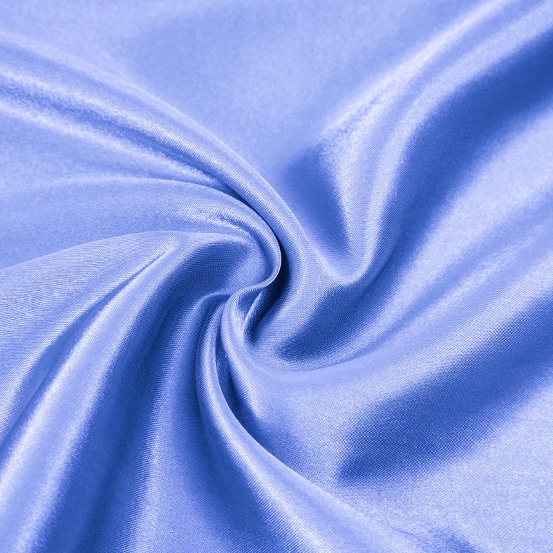 GUNTAIL 2 Pack Satin Soft Crib Sheet for Baby with Sensitive Hair Silky Baby Mattress Sheet Blue and Green Unisex 52â€™â€™x28â€™â€™x8â€™â€™ Fitted Sheets - Image 5