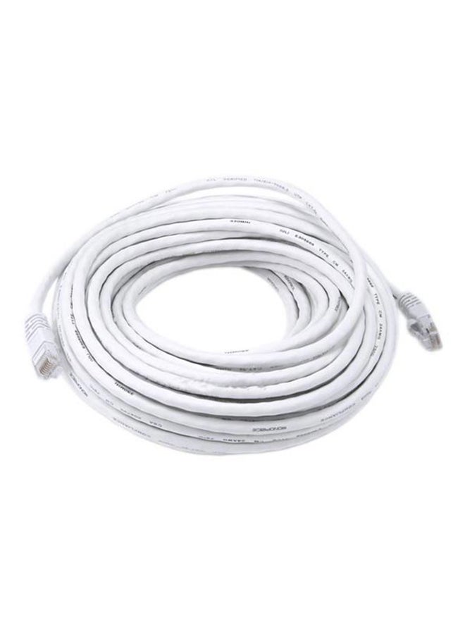كابل شبكات إيثرنت من نوع Cat5e بطول 5 متر وقابس Rj45 للربط بين الراوتر والمودم والكمبيوتر الشخصي