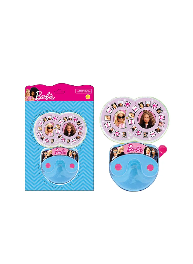 Barbie 3D Viewing Machine for Kids | Educational Visual Learning Toy | Portable 3D Explorer Viewer for Children