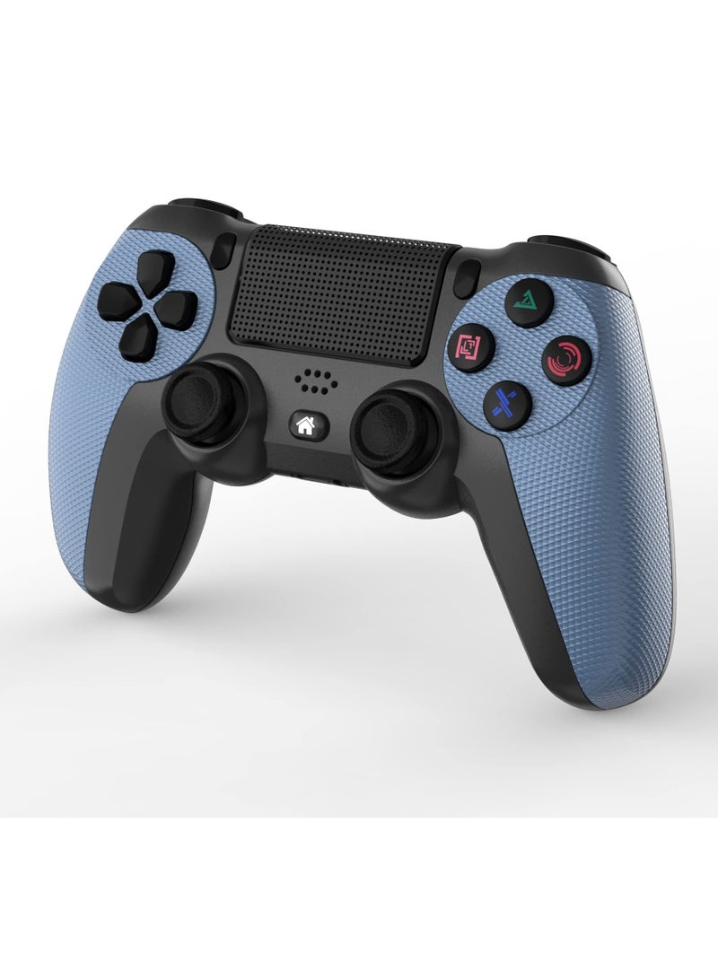 Wireless Controller for PS4/PS4 Slim/PS4 Pro/PC Anti-Slip Playstation 4 Gamepad Hand Joystick with USB Cable  Dual Vibration  Clickable Touchpad  Audio Function  LED Light - Image 4