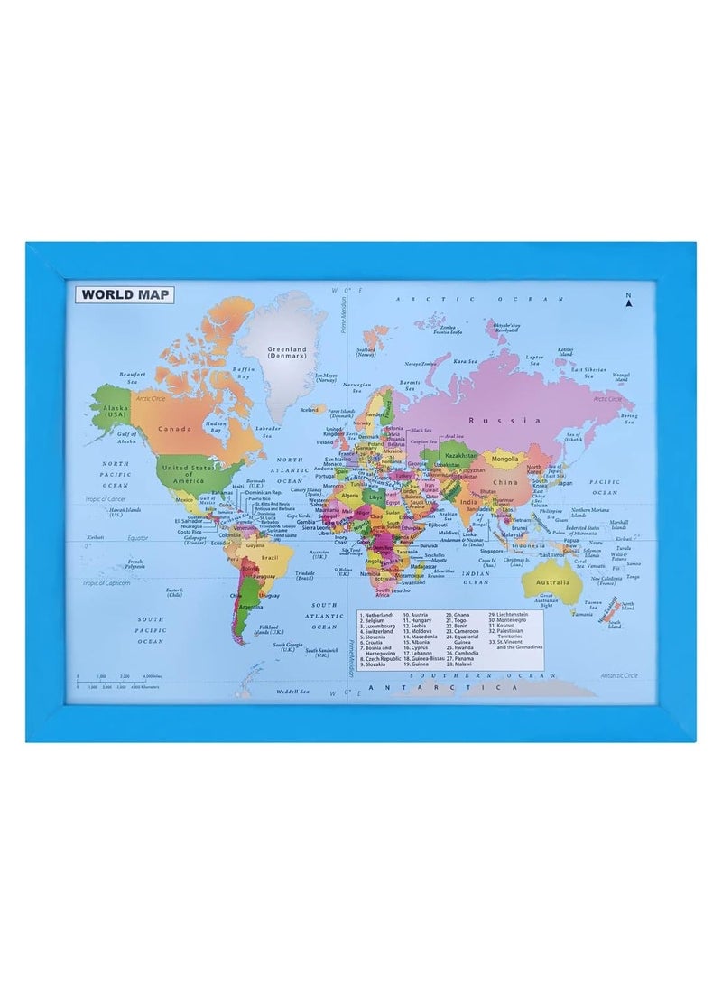 زاب صينية اللفة "خريطة العالم" - Image 2