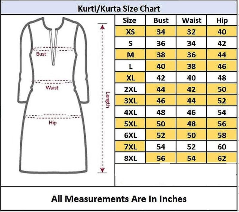 PATLANI Women's Crepe Full Stitched Kurti. Dark Blue - Image 5