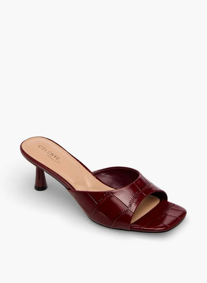 Celeste Women Kitten Heel Sandals