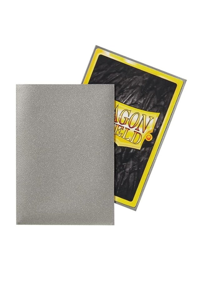 Dragon Shield Japanese Size Sleeves â€“ Matte Silver 60CT - Card Sleeves Smooth & Tough - Compatible with Pokemon, Yugioh, & Moreâ€“ TCG, OCG - Image 3