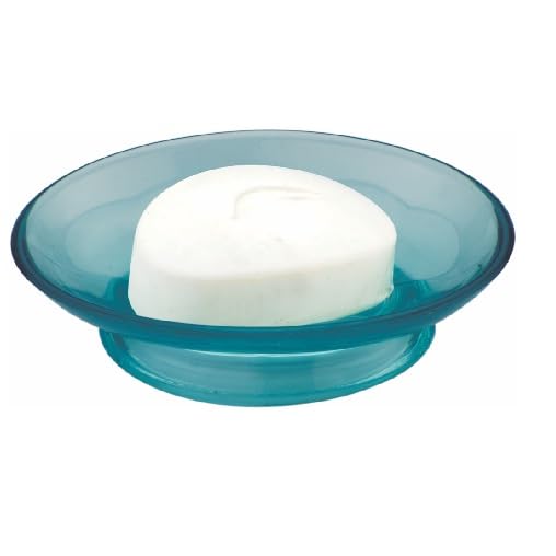 CIPLA PLAST Crystal Plastic Bathroom Soap Dish Holder|Shop Stand Case Pack of 2 (Big-Oval-Assorted) - Image 4