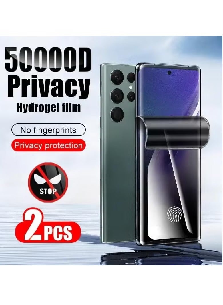 UMIXPRO MATTE Privacy Screen Protector for Samsung Galaxy S25 Ultra 5G Anti Spy Anti Scratch Full Coverage TPU Soft Film Ceramic Flexible Matte Finish NOT A Temepred Glass Samsung Galaxy S25 Ultra - Image 2