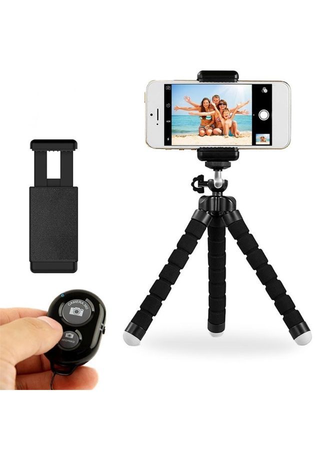 NIBEMINENT Phone Tripod Holder Black  - Image 2