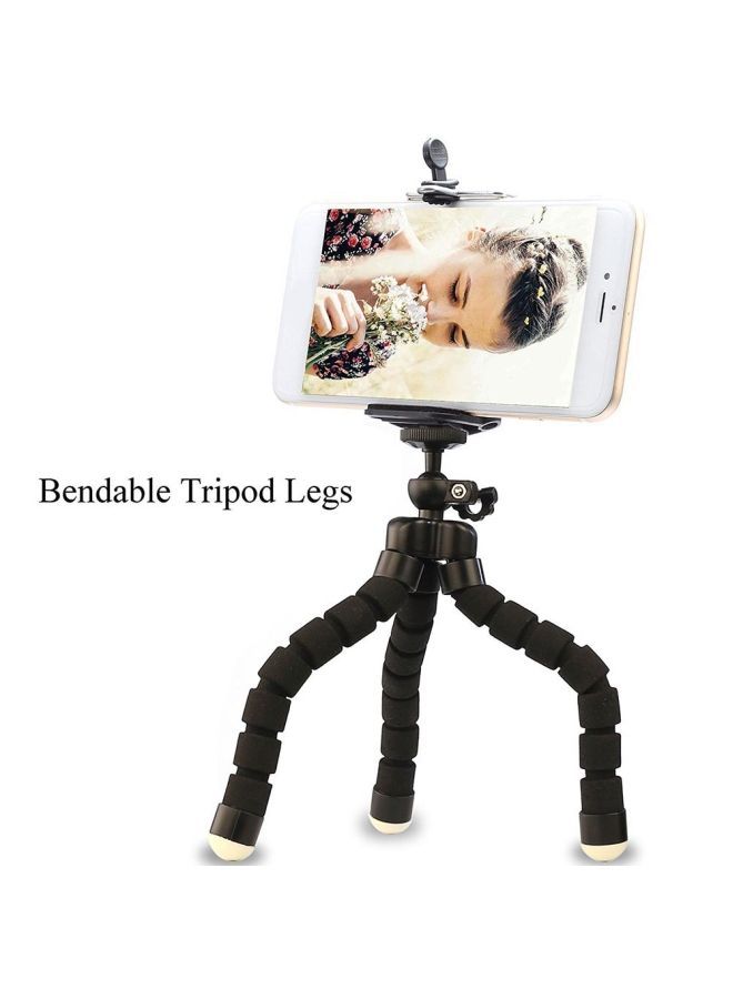 NIBEMINENT Phone Tripod Holder Black  - Image 3