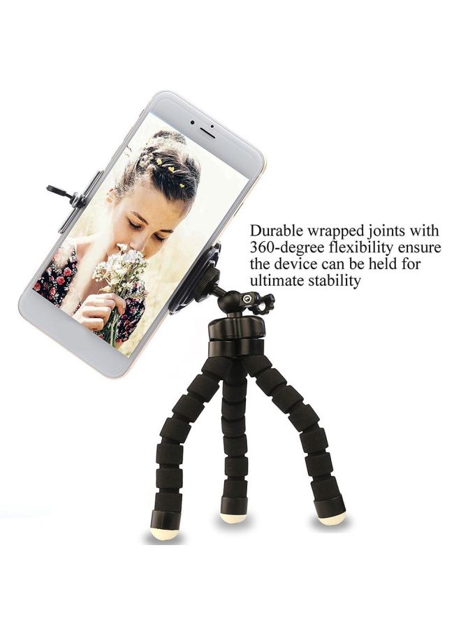 NIBEMINENT Phone Tripod Holder Black  - Image 4