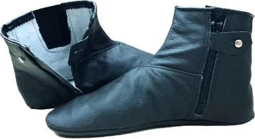 Berat Hac Mest - Sheepskin Single Elastic - Zippered Miflon Mest - Size 39