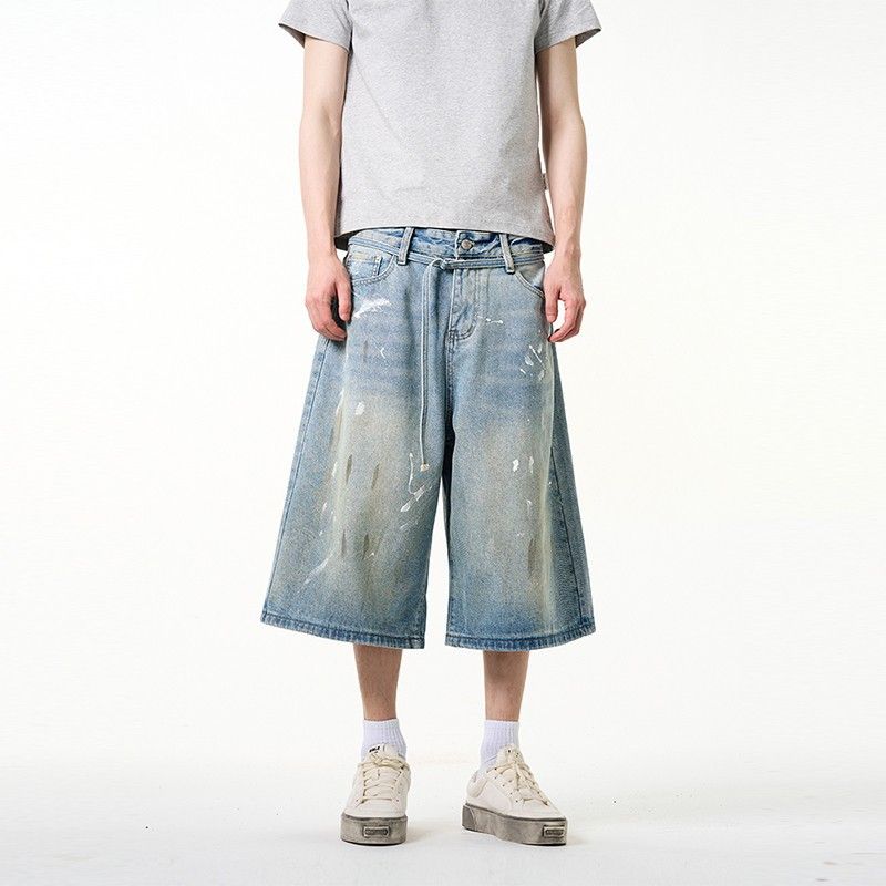 Vintage Classic European-American Design Daily Commute Jeans  Size_S - Image 4