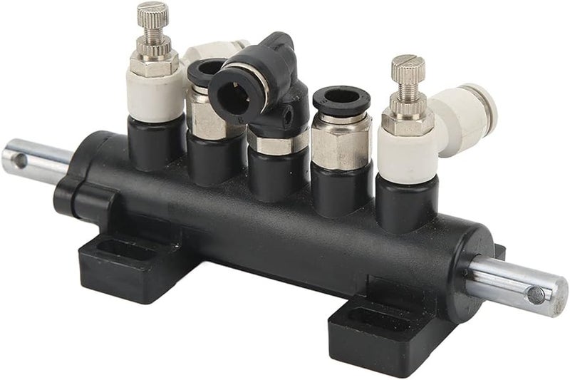 5 Way Tire Control Valve with Foot Pedal Aluminum Alloy for Tire Changer Machines - Image 1