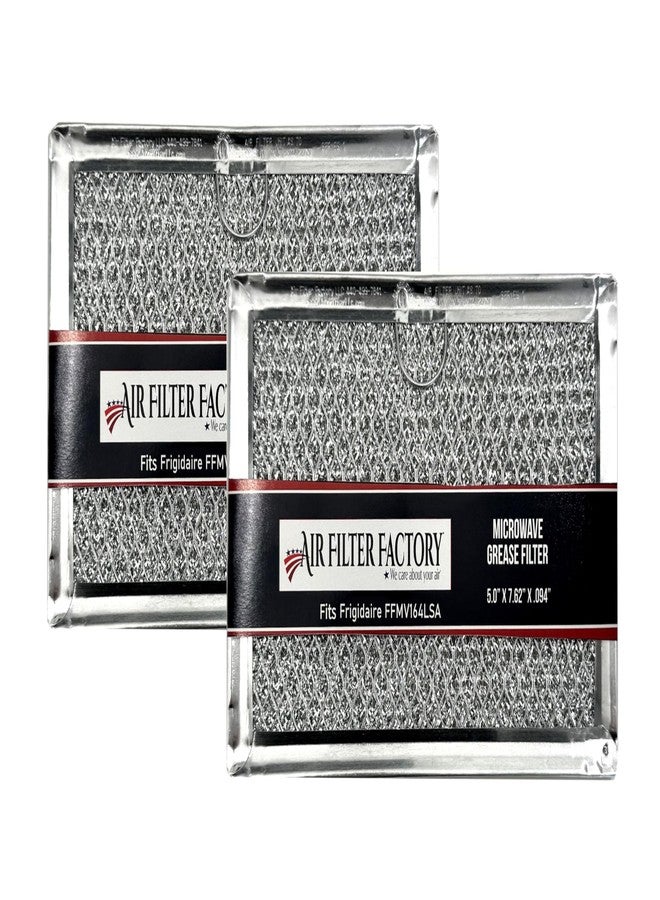 Air Filter Factory Grease Filter FFMV164LSA, FGMV17WNVFA, FFMV1846VSA, LFMV1846VFA Replacement For Frigidaire Microwave Over The Range Kitchen Exhaust Vent 2-Pack - Image 1