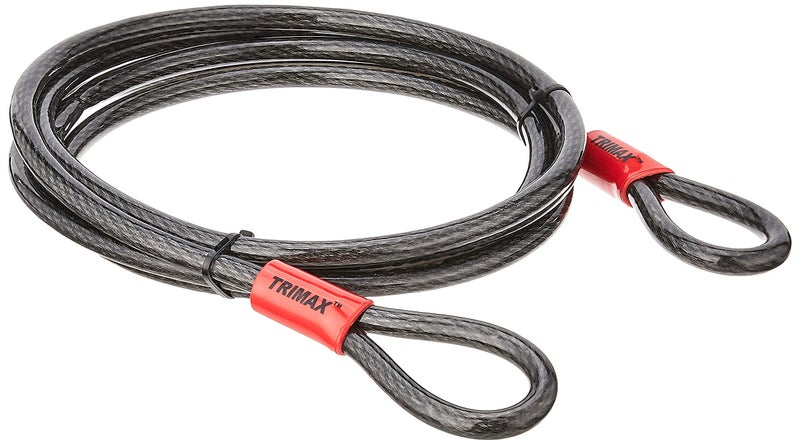 Trimax كابل تريماكس TDL1212 تريمافليكس ثنائي الحلقة متعدد الاستخدامات (طول 12 قدم × 12 مم)، فولاذي - Image 4