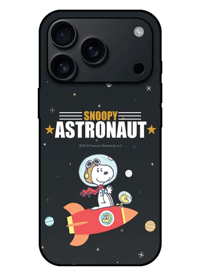 EYE CATCH Printed Protective Case Cover For Apple iPhone 17 Pro Max -  Snoopy Astronaut