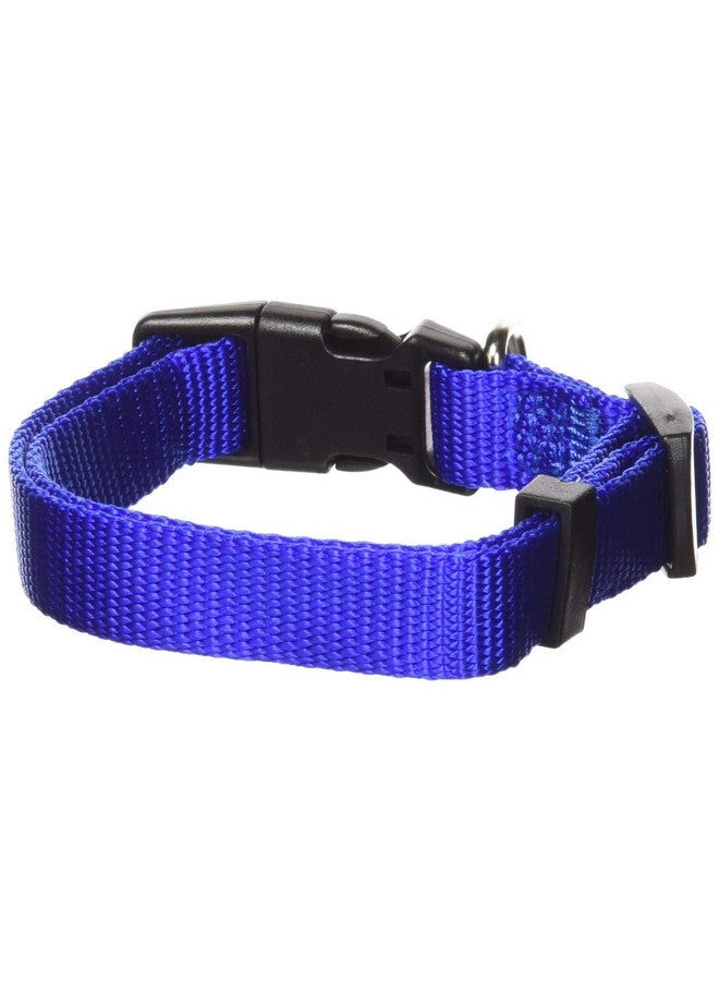 Petmate Adjustable Collar, 5/8 by 10 by 16-Inch, Blue - Image 1