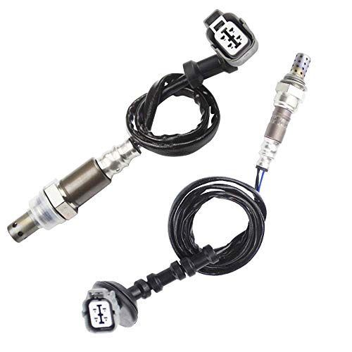 higherbro 2X Oxygen Sensor 1 & 2 for 2003 2004 2005 2006 2007 Honda Accord 2.4L Upstream + Downstream Upper Lower - Image 1