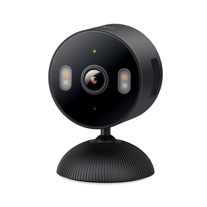 Tapo 1080p Indoor/Outdoor Security Camera - Free Person/Motion/Baby Cry Detection, Color Night Vision, IP65 Weatherproof, SD/Cloud Storage, Works w/Alexa & Google Home HybridCam, Black - Image 1
