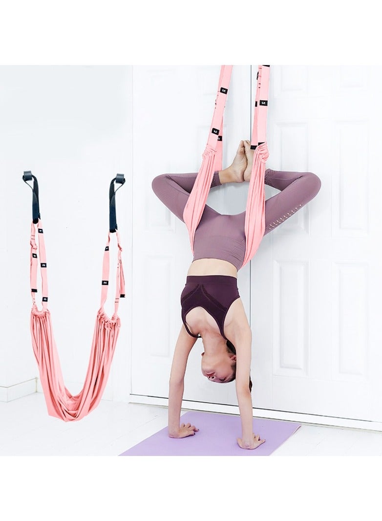 SYOSI Leg Stretcher Strap, Door Anchor Included Backbend Training Belt Flexibility Traine Stretching Equipment Assist Stretch Strap Aerial Stretch Enhancer for Fitness Gymnastics Dance Aerial Yoga Ballet - Image 5