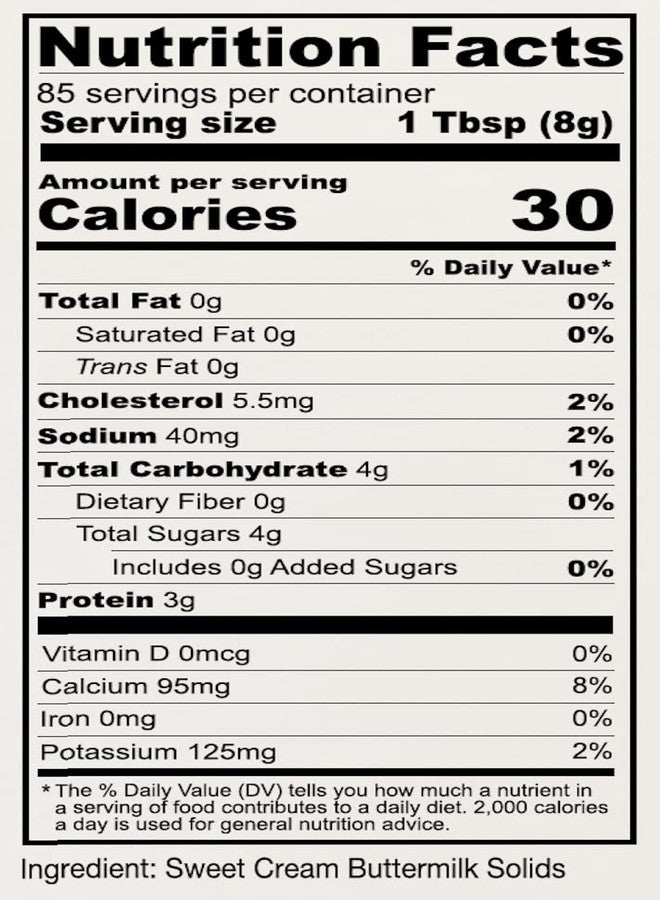 Anthony's Premium Buttermilk Powder, 1.5 lb, Gluten Free, Non GMO, Made in USA, Keto Friendly, Hormone Free - Image 4