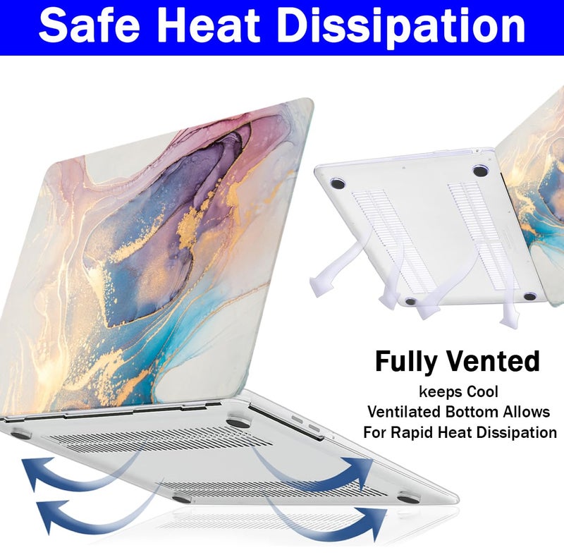 Gioia Bazaar Compatible with MacBook Air 15 inch Case Cover 2023 Release A2941 M2 Chip, Protective Plastic Hard Shell Case Cover (Graphic06) - Image 5