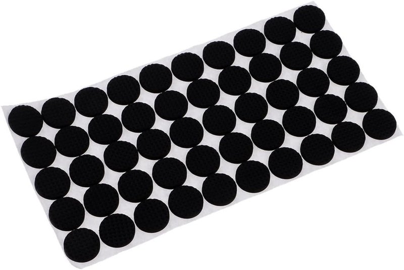 klarako 100 Pieces Multifunction Black Self Adhesive Furniture Leg Table Chair Sofa Feet Floor Non Slip Mat Rubber Floor Protector Pads Anti Skid Scratch - Image 5