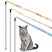 Sumind 3 Pieces Jungle Cat Wand Cat Teaser Charmer Interactive Fun Toys Wand Kitten Kitty Playing Toy 3 StylesCharming Color - Image 3
