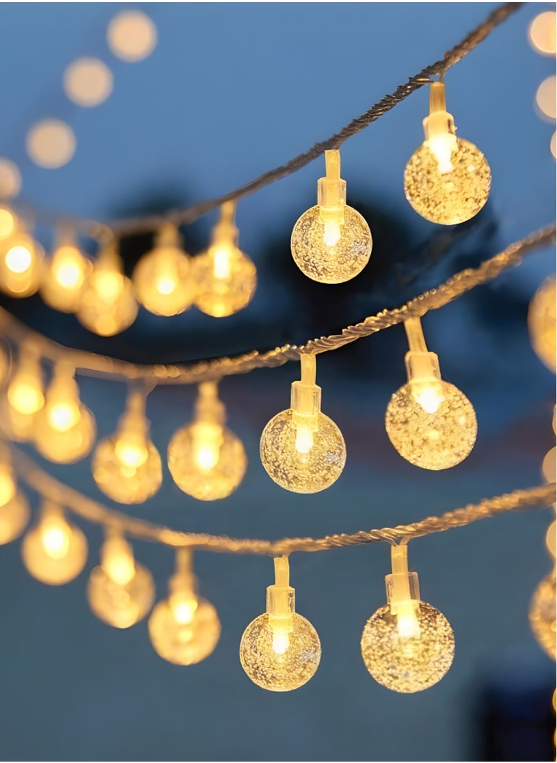ZAFAA HOME - Warm White String Lights – 10m Length Holiday Lighting for Indoor and Outdoor Decor, Elegant LED Lights for Festive Ambiance - Image 1